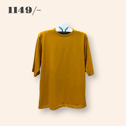 Plain Oversized Premium Drop shoulder Tee