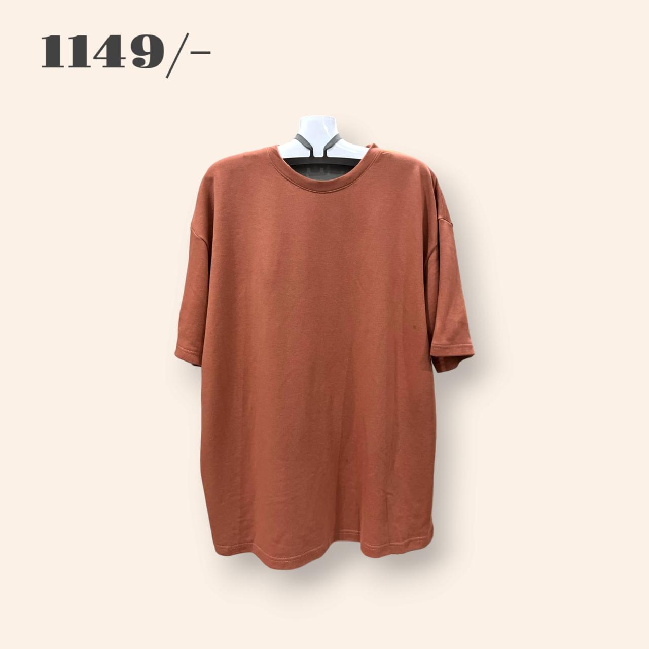 Plain Oversized Premium Drop shoulder Tee