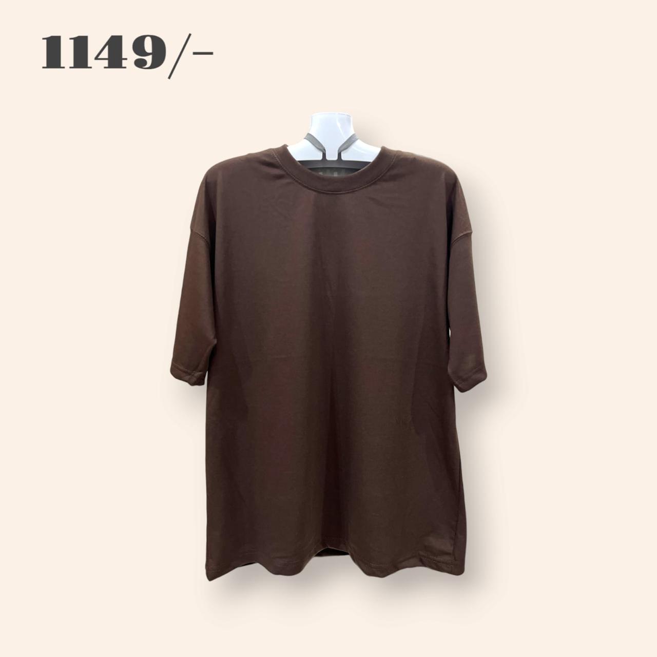 Plain Oversized Premium Drop shoulder Tee